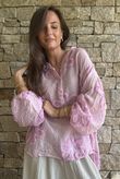Sabo Boucle Flower Blouse Candy